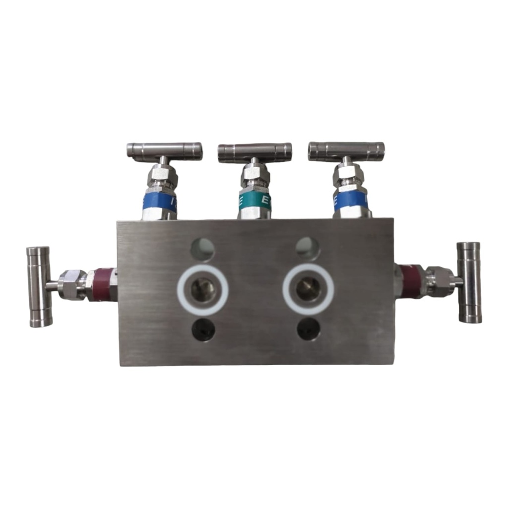 MANIFOLD 5 VIAS SS-5D-F8-B 6000PSI