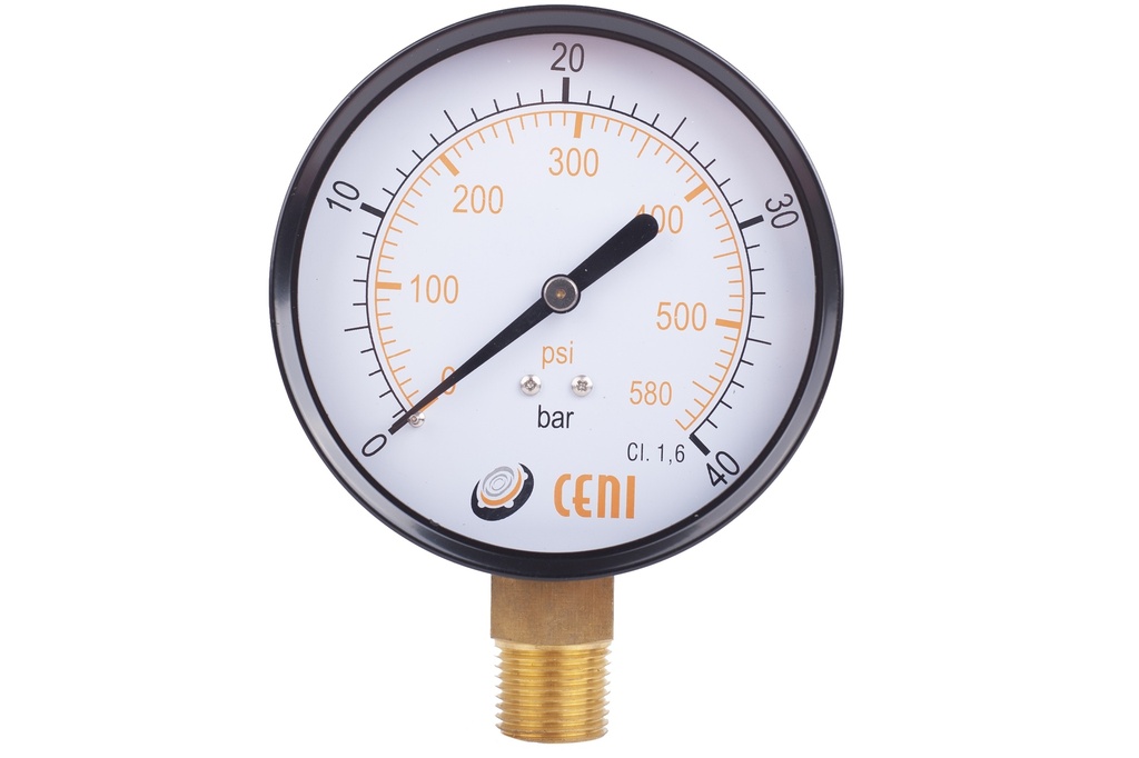 11Ø100 R 1/2"NPT 40 bar-psi