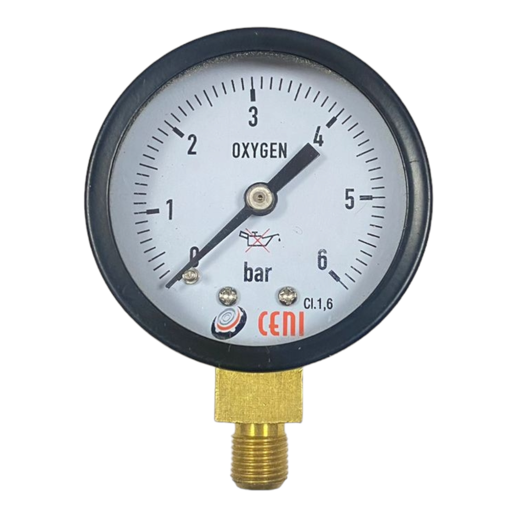 51Ø63 R 1/4"BSP 6 bar Oxygen