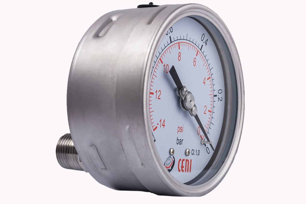 72Ø100 P 1/2"NPT -1 Bar