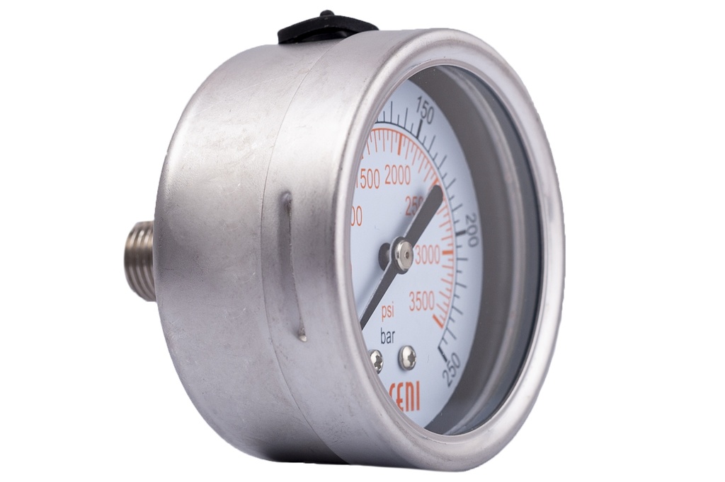 73Ø63 P 1/4"NPT 250 Bar/Psi