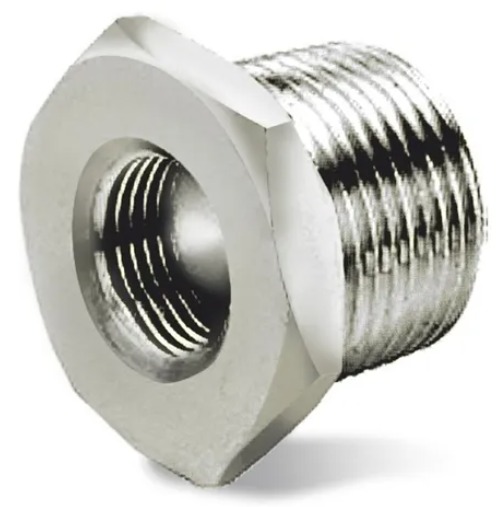 Buje de reducción BSPT 3/8" macho x ¼" hembra