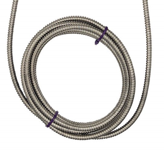 CAPILAR EXTENSION 2 mts 1/4 NPTM x 1/2 BSPM