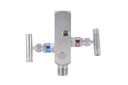 [MIP-2V SS] VALVULA BLOQUEO Y PURGA 6000PSI SS-2R-NT8-FNT8-H-P