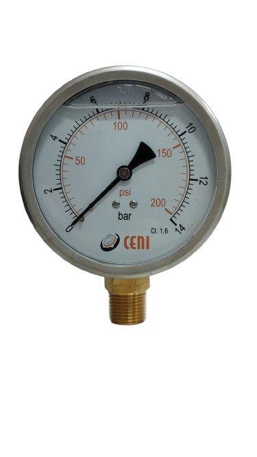 22Ø100 R 1/2"NPT 14 bar-psi