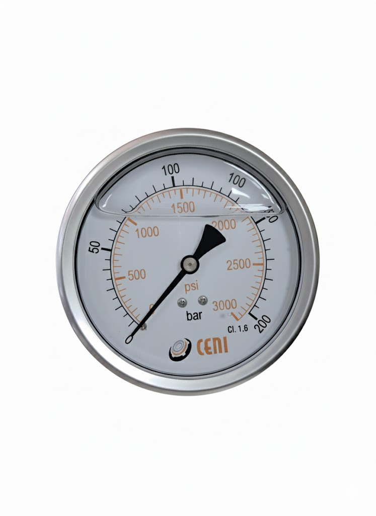 22Ø100 P 1/2"NPT 200 Bar/Psi