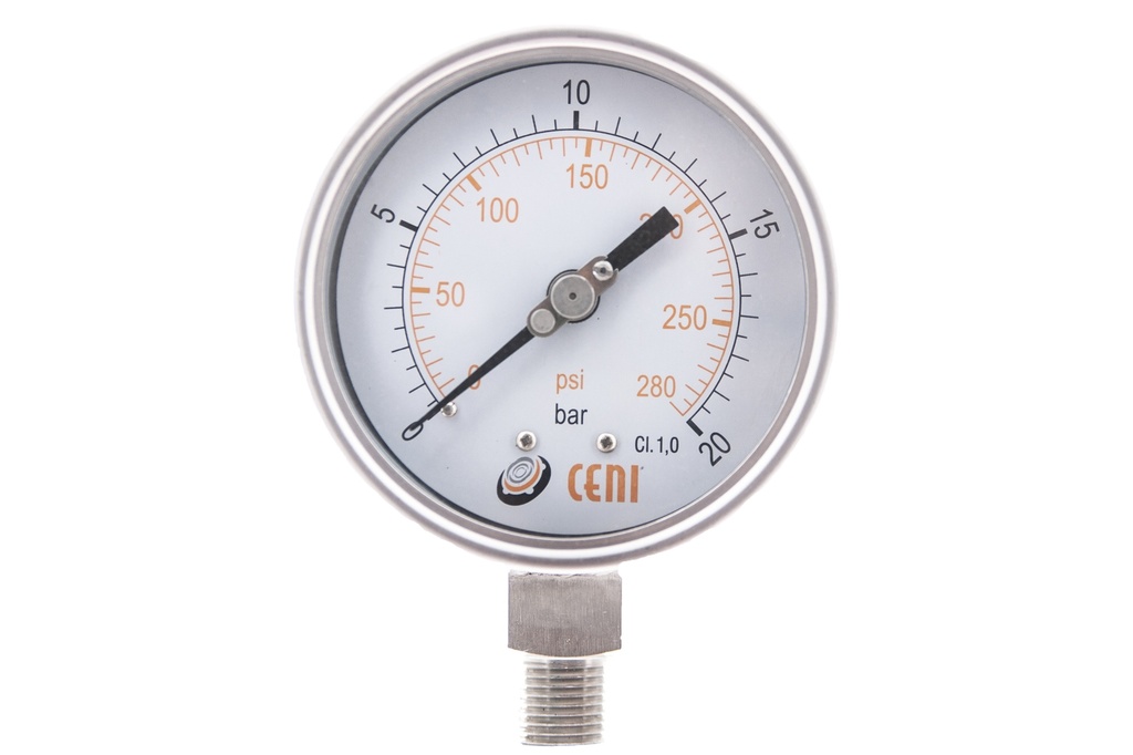 72Ø250 R 1/2"NPT 20 bar-psi