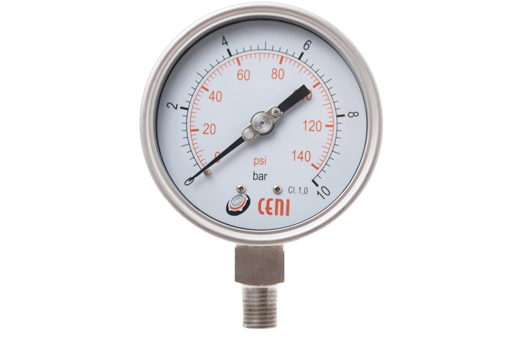 74Ø100 R 1/2"NPT 25 Bar/Psi