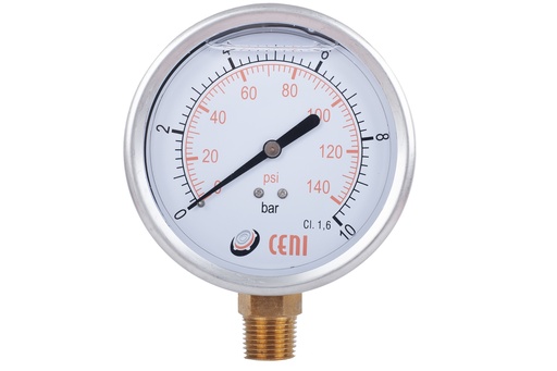 [MN22100RF0010D] 22Ø100 R 1/2"NPT 10 bar-psi