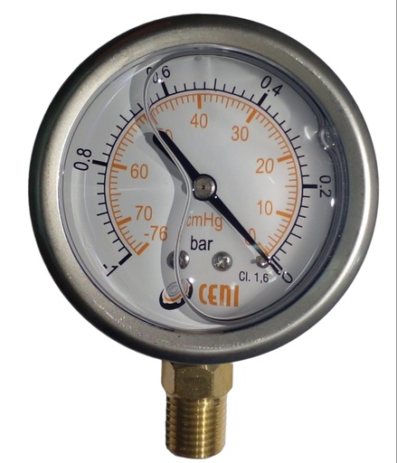 [MN22063RC0076V] 22Ø63 R 1/4"NPT -76 cmHg/-1 Bar