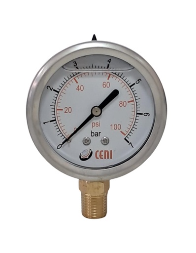 [MN22063RC0007D] 22Ø63 R 1/4"NPT 7 bar-psi