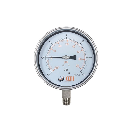 [MN72150RF0105D] 72Ø150 R 1/2"NPT -1+5 bar-psi