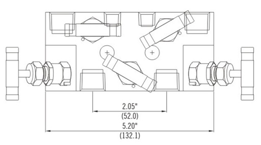 [MIPD-5V MR] MANIFOLD 5 VIAS MIPD-5V MR (SS-5R-F8-A)