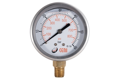 22Ø63 R 1/4"BSPT 60 bar-psi